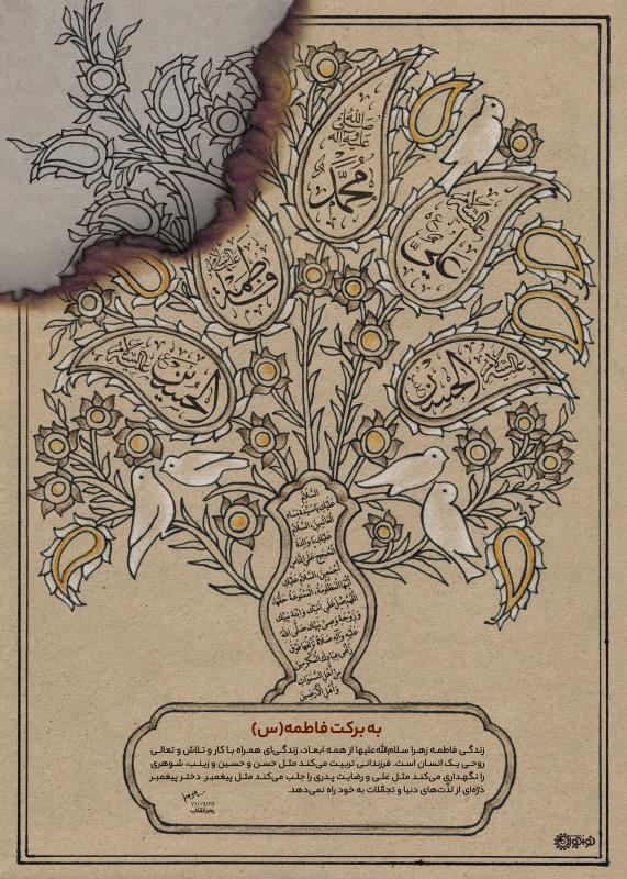 به برکت حضرت فاطمه سلام‌الله‌علیها